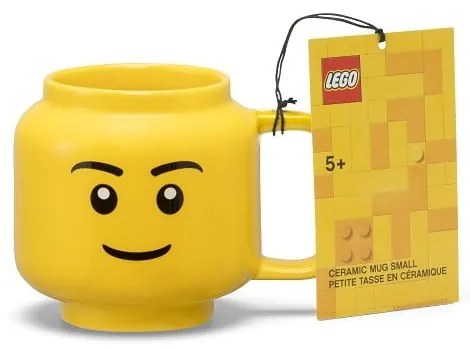 Cană pentru copii galben din ceramică 255 ml Head – LEGO®