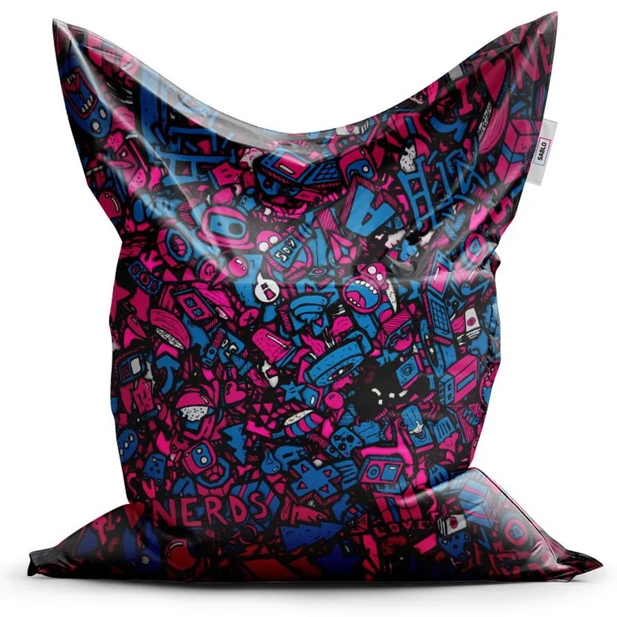 Sac de șezut Classic imagini desenate - pentru copii, colorat