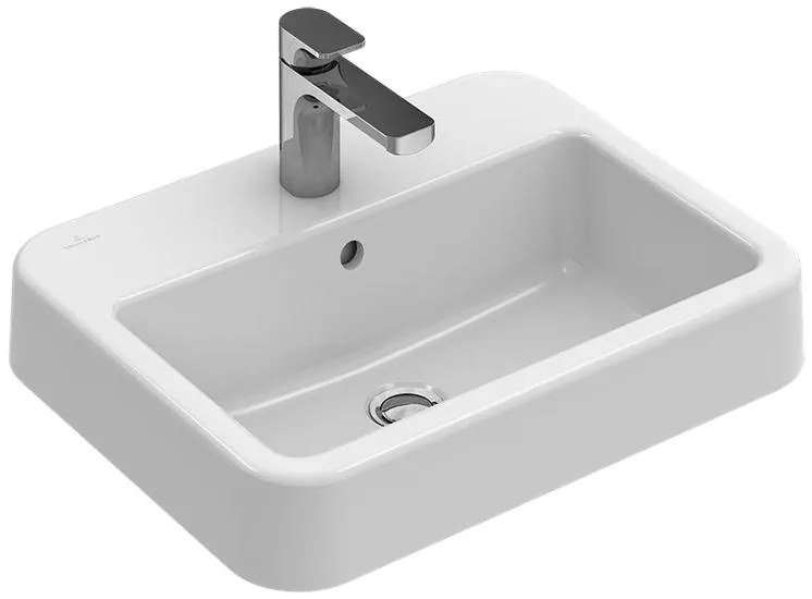 Villeroy &amp; Boch Architectura lavoar 55x43 cm dreptunghiular încastrat alb 41935501