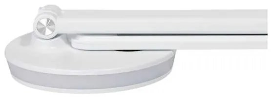 Lampă de masă Platinet 12 W, iluminare RGB + USB, alb
