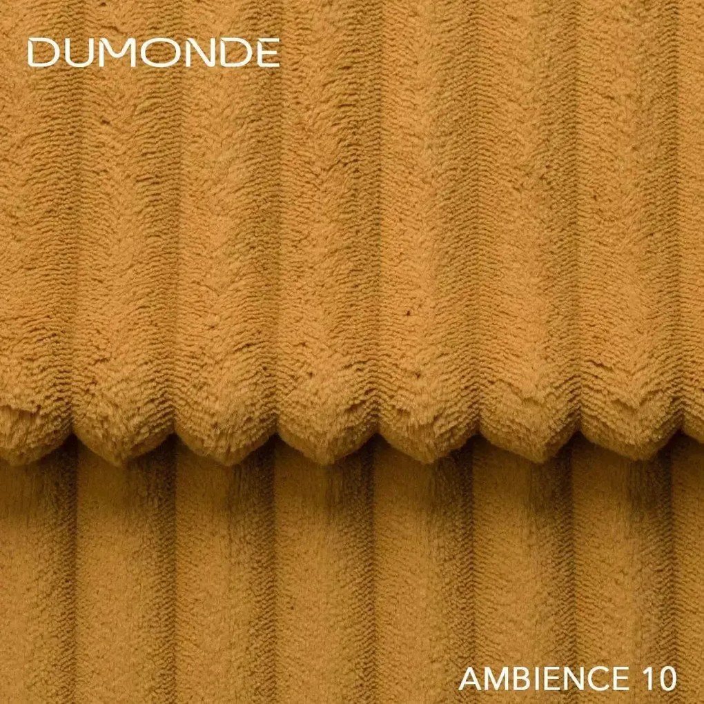 Colțar extensibil dumonde cu ladă de depozitare si sezut confortabil din spuma high-density, Gloria Ambience Mustar 320x183 cm