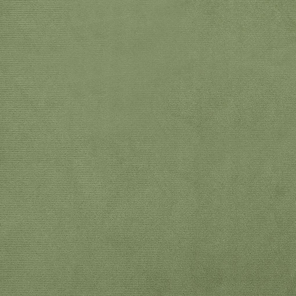 Scaun de relaxare, verde deschis, catifea 1, Lysegronn, Fara suport de picioare