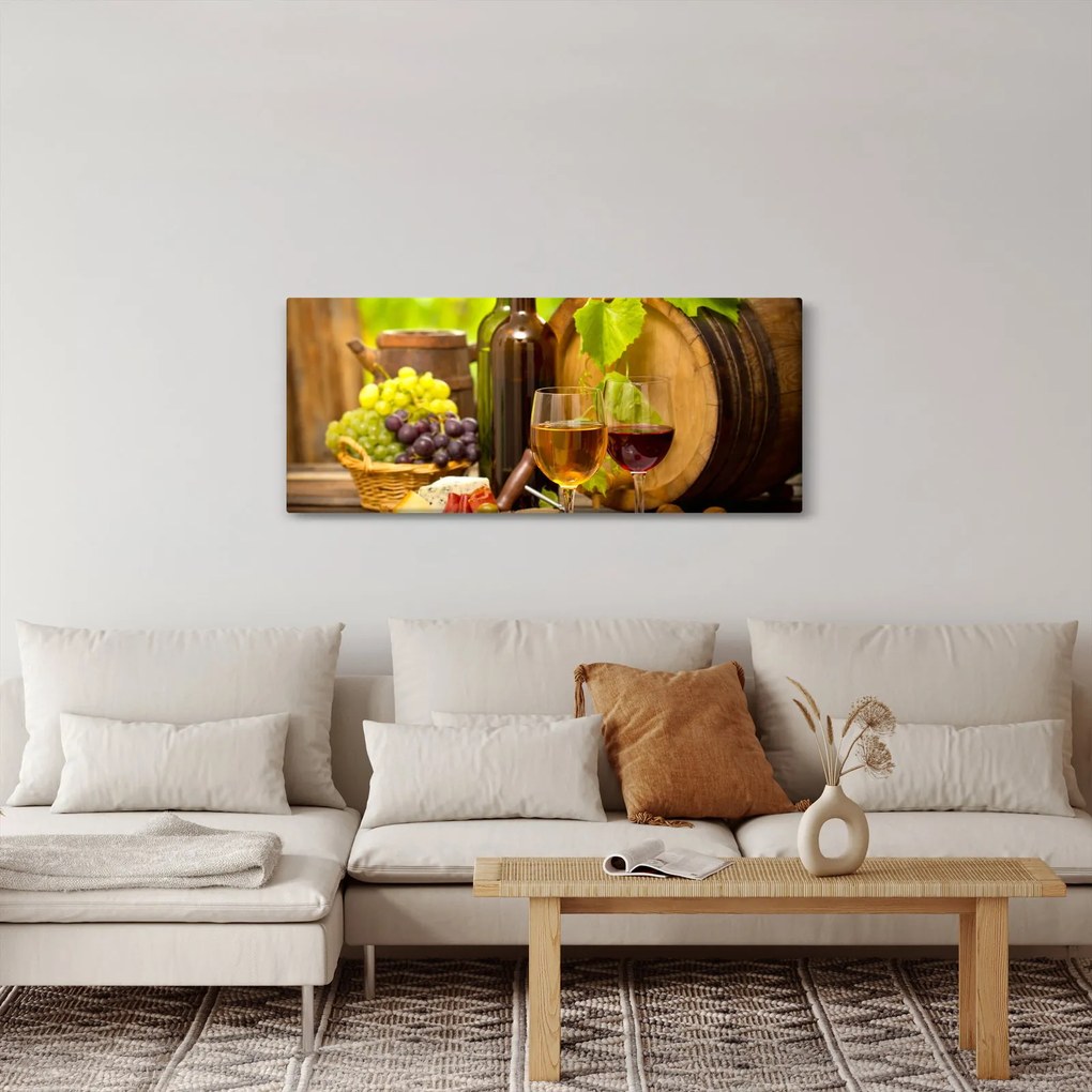 Tablou - Vinuri (120x50 cm)
