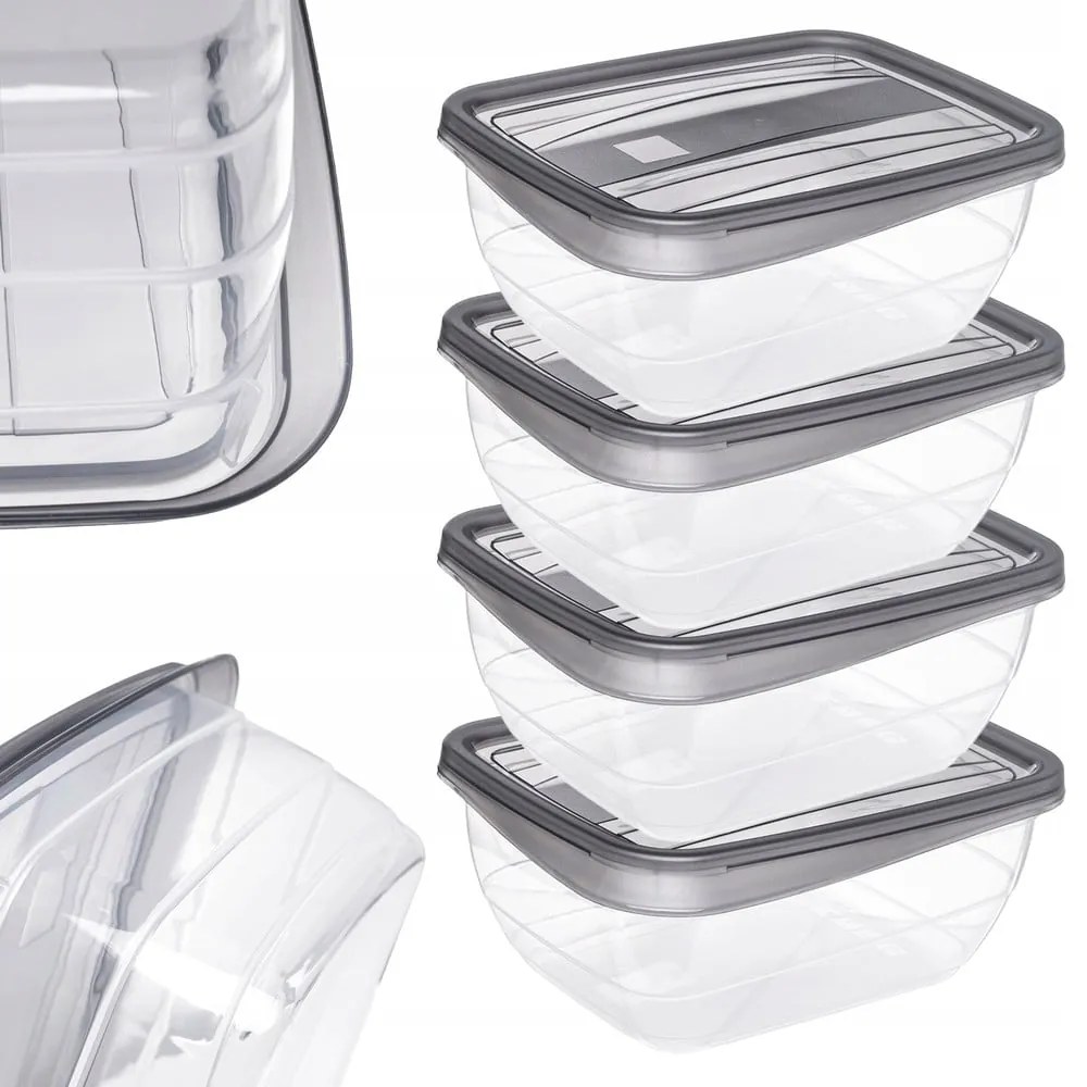 Caserole 4 buc. pentru mâncare Vedo – Curver