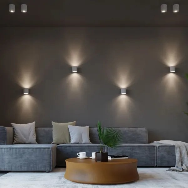 Plafonieră ORBIS 1xGU10/40W/230V beton