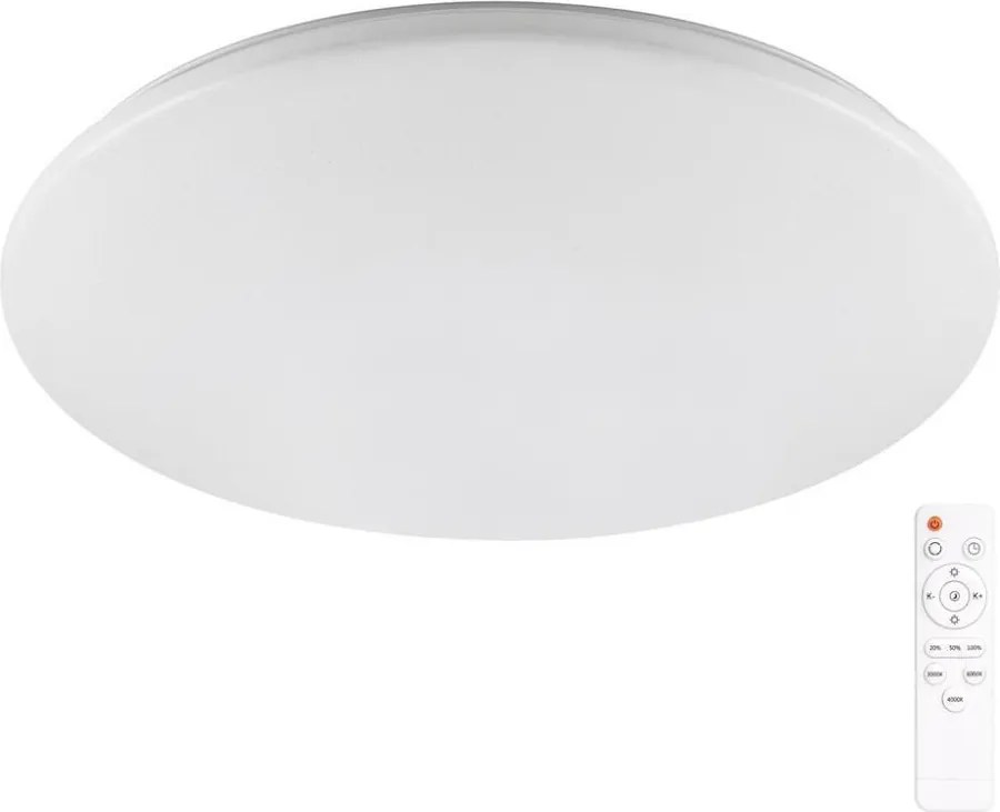 Plafonieră LED dimabilă PIRIUS LED/80W/230V + telecomandă