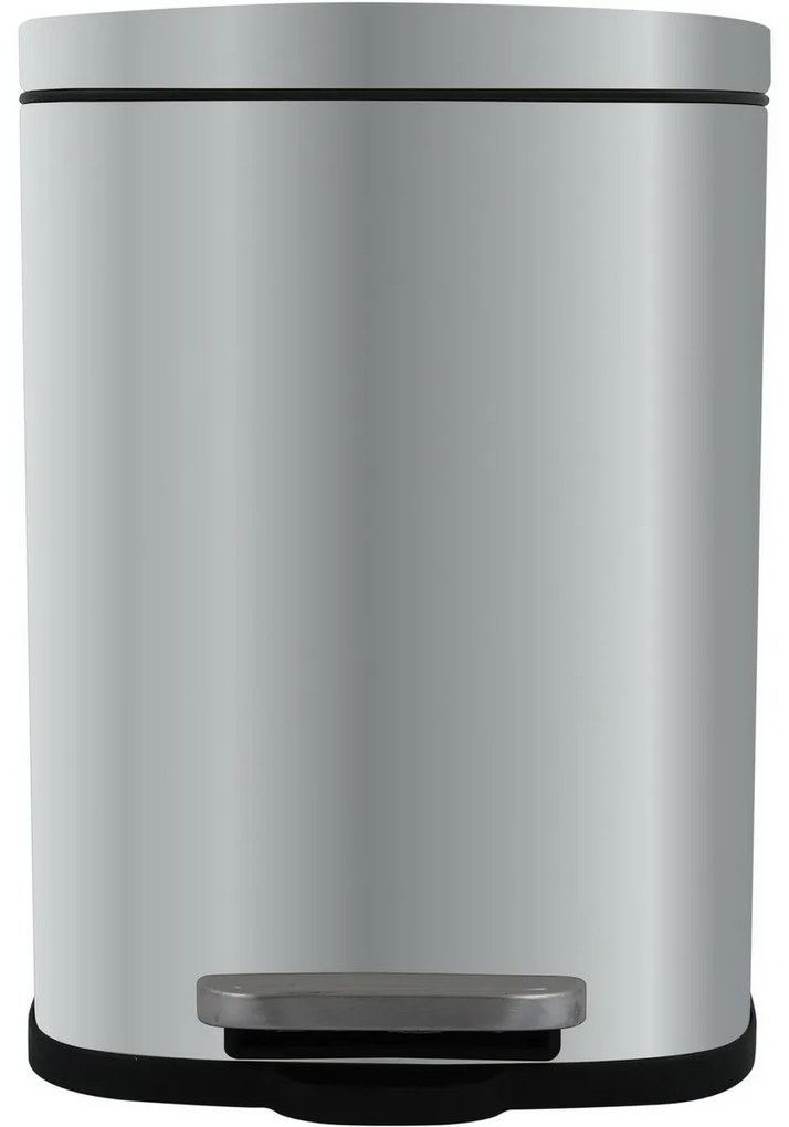 Coș de gunoi cu pedală soft-close Spirella Akira12 l, oțel inoxidabil periat, 12 l