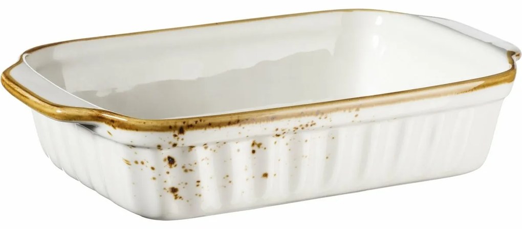 Mäser Tavă de copt Pintar Puncte maro alb 23 x14,5 cm, S