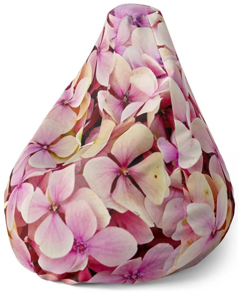 Sac de șezut Pear flori roz, roz