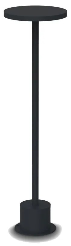 Lampa LED exterior cu baterie reîncarcabila, IP65, Toffee pt d160 h050, Negru