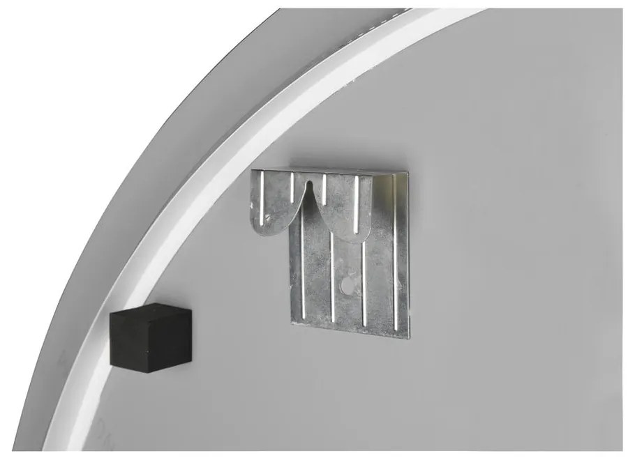 Oglindă de perete cu led ø 100 cm Luna – Mirrors and More