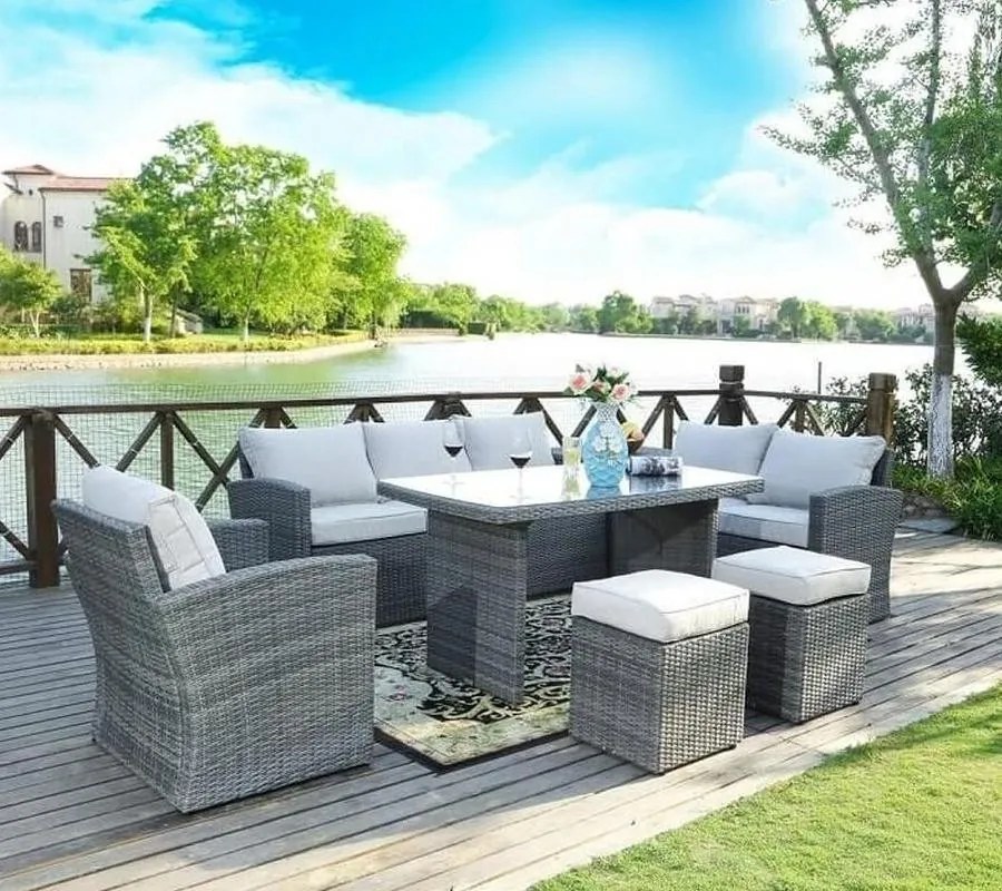 Set mobilier de familie, cu cutie pentru perne Avenberg SYDNEY
