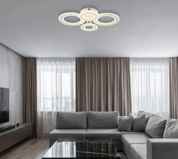 Globo 67372-54 - Plafonieră LED ANTHONY LED/54W/230V 59x42 cm