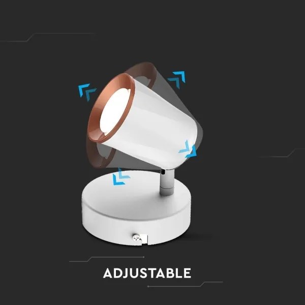 Spot LED de perete LED/5W/230V 4000K alb