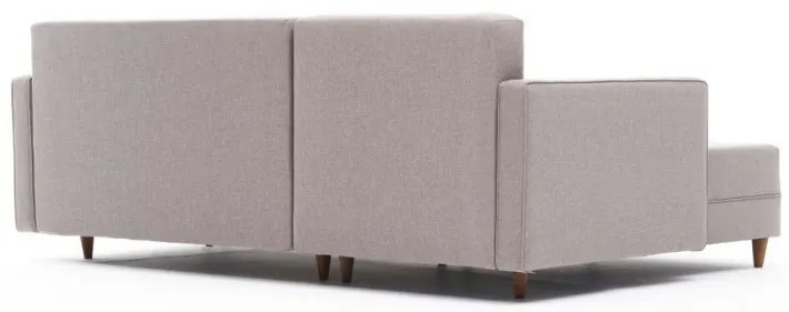Coltar Extensibil Aydam Left, Poliester, Bej