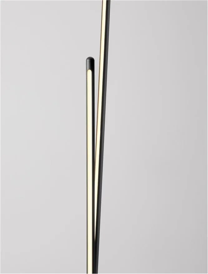 Lampa de podea LED design modern INTEC, negru