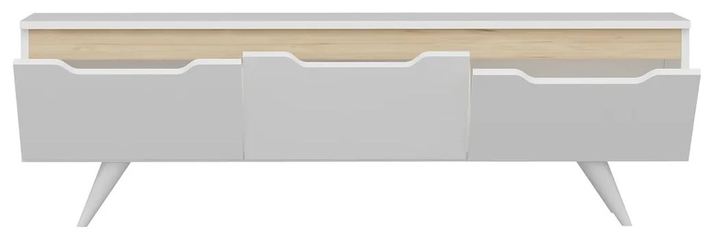 Masă TV Prag White