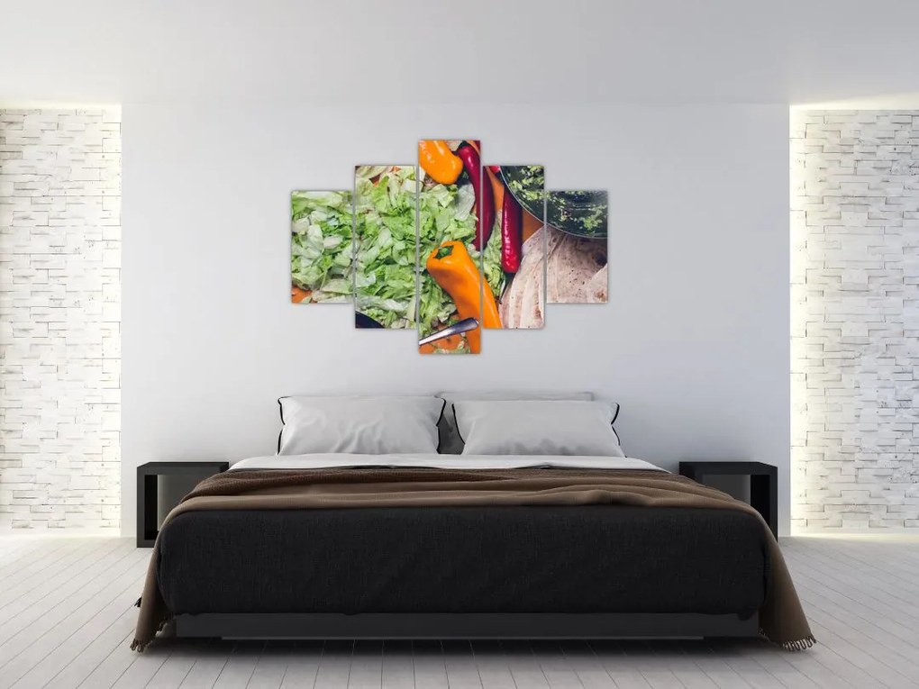 Tablou cu legume (150x105 cm)