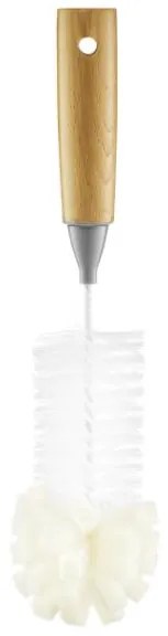 Perie cu burete pentru spalat sticle 27cm, Scandic