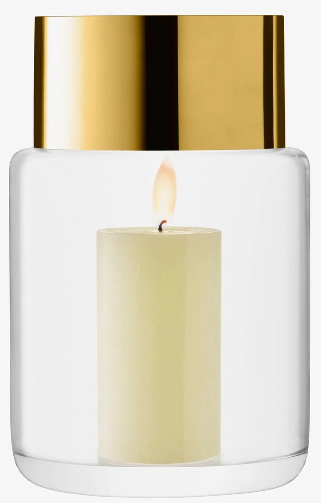 Vază / Sfeșnic Aurum, aurit(ă), înălțime 30 cm - LSA