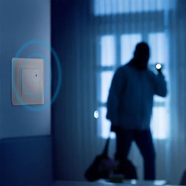 Senzor de mișcare cu infraroșu 180° 300W/230V alb