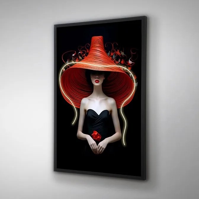 Tablou cu iluminat LED imprimat pe panza Tocado 80x120cm