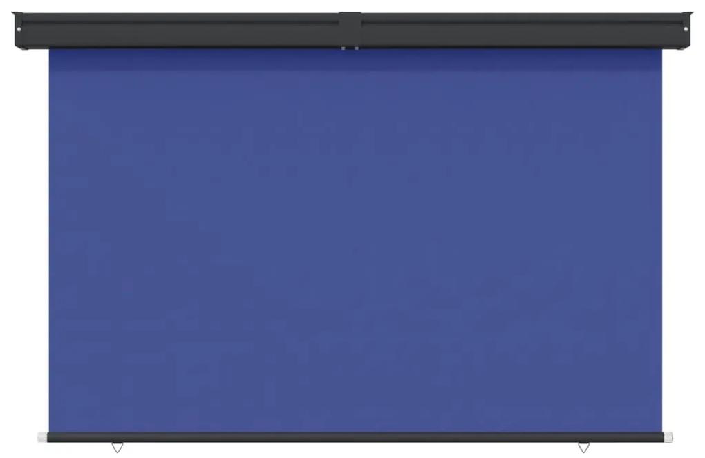 Copertina laterala de balcon, albastru, 140x250 cm Albastru, 140 x 250 cm