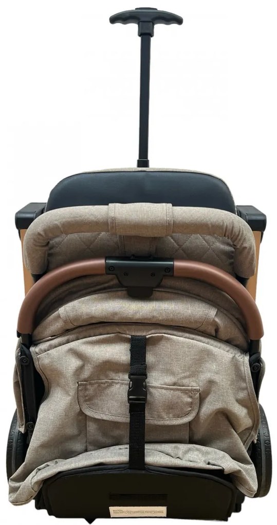Carucior sport pentru copii, pliere compacta pentru avion cu sistem tip troller CPC-44-gri