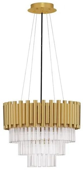 Lustra suspendata design elegant MAGNOLIA aurie