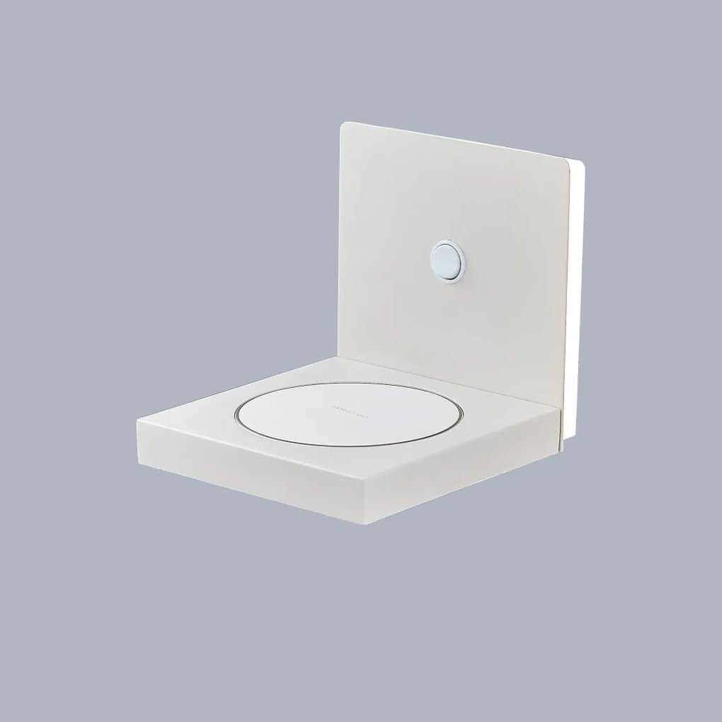 Aplica LED, incarcator wireless ZANZIBAR alb