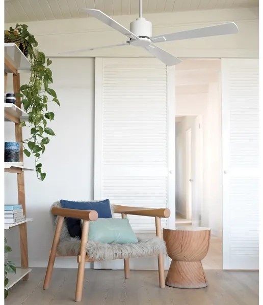 Ventilator de tavan Lucci Air 210521 AIRFUSION CLIMATE lemn/alb + telecomandă