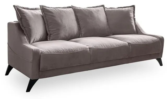 Canapea din catifea Miuform Royal Rose, bej