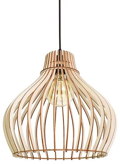 Lustră pe cablu BARREL 1xE27/24W/230V diametru 38 cm