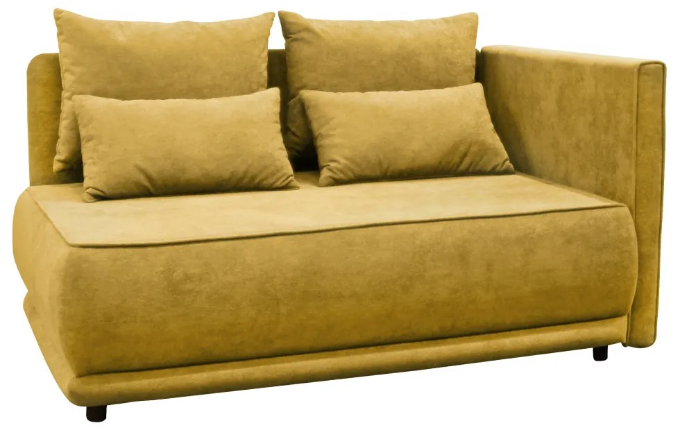 Canapea extensibila, mustar, pe dreapta LIAMI