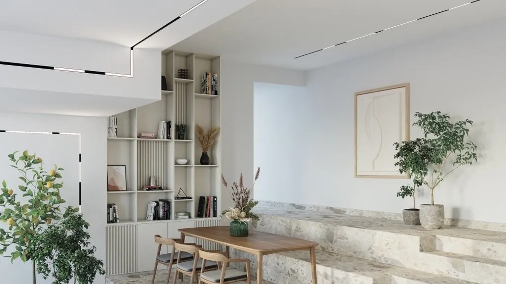 Modul LED pentru sina magnetica Basis Angle Exility 3000K 24W 120 grade