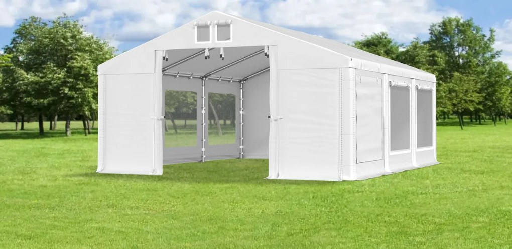Cort de petrecere 3x6x2m Comfort PVC cu plasă împotriva insectelor Summer