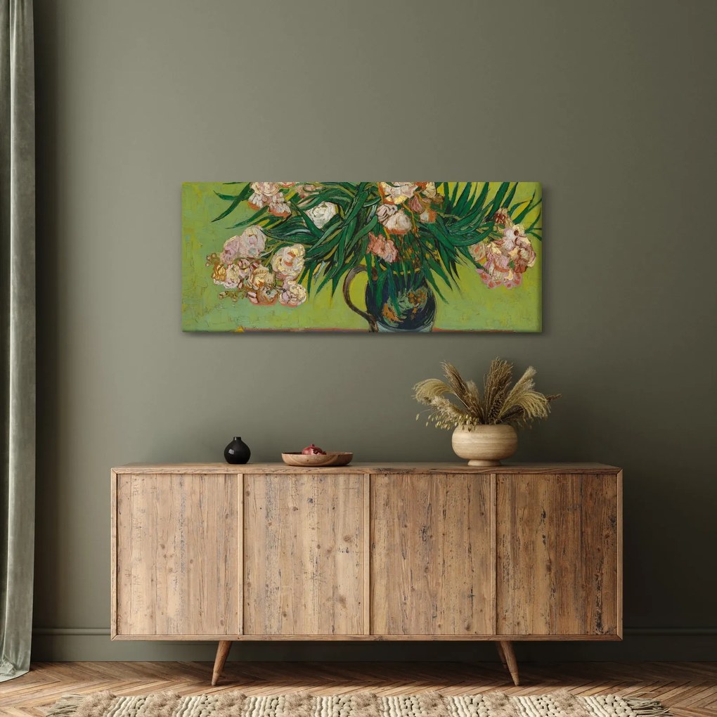 Tablou - Vincent van Gogh, Oleanders, reproducere (120x50 cm)