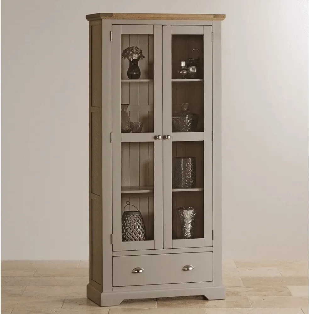 Set lemn masiv gri Living Ives Personalizabil