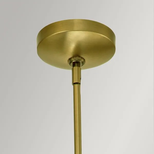 Quintiesse QN-KIMROSE-MP-BNB - Lustră pe tijă KIMROSE 1xE27/60W/230V, aurie