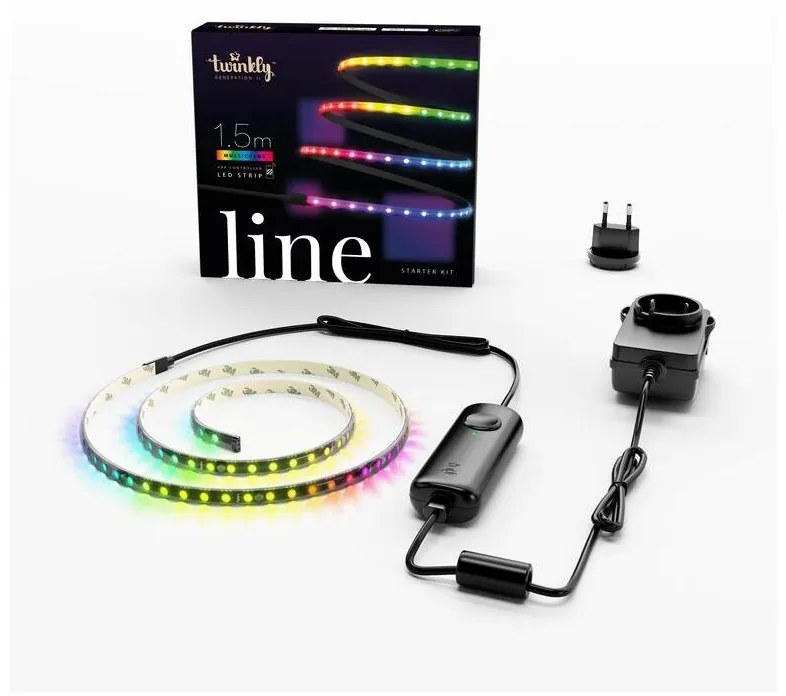 Bandă LED RGB dimabilă LINE 100xLED 1,5m Wi-Fi Twinkly TWL100STW-BEU