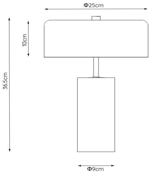 Lampă de masă Lucide 34540/03/31 MIRASOL 3xG9/7W/230V alb/auriu
