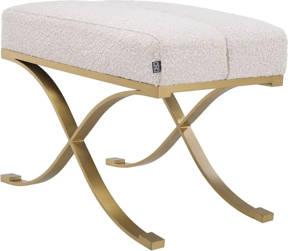 Taburete LUX Adonia, boucle crem 115218 HZ