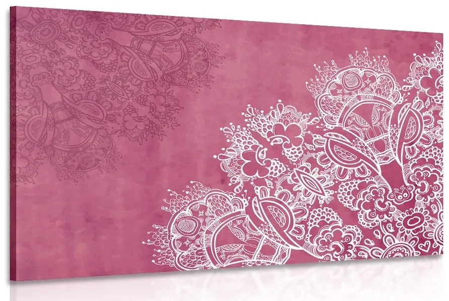 Tablou elemente de mandala florală