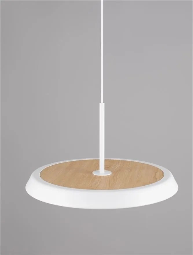 Lustra/Pendul LED design decorativ OPHELIA alb