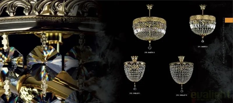 Lustra Cristal Bohemia Exclusive diametru 31cm Babeta I.