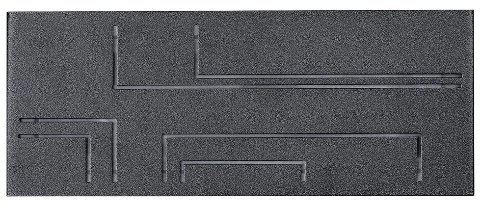 Aplica LED pentru iluminat exterior cu protectie IP65 negru Maribor 8873 RX