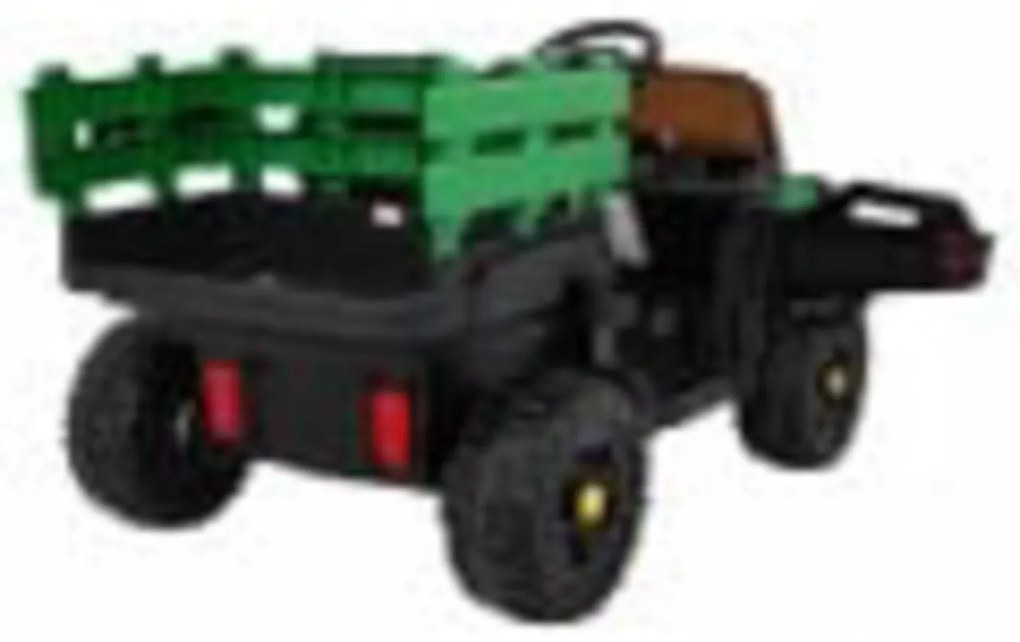 Masinuta Electrica cu acumulator pentru copii NOVOKIDS™ Farmer Truck, Cu remorca si faruri luminoase, Roti din Cauciuc EVA, 3-8 ani, max 30 kg,