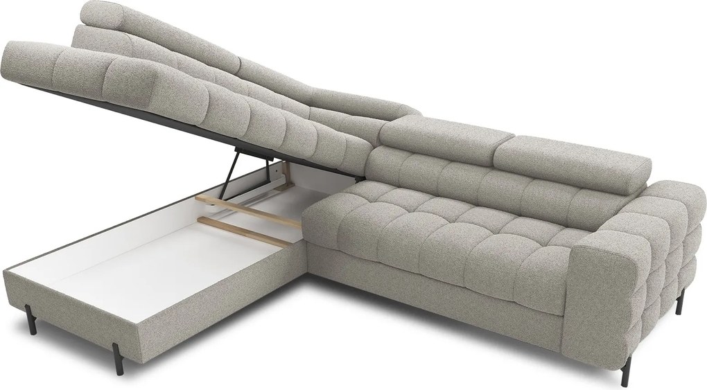 Colțar lemn masiv Ferry Extensibil Material Royal 20, 276 × 72 × 200 cm