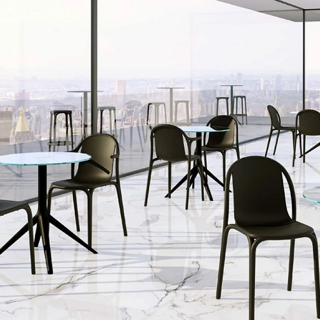 Set de 4 Scaune de exterior / interior design modern premium BROOKLYN CHAIR 65037 Vondom