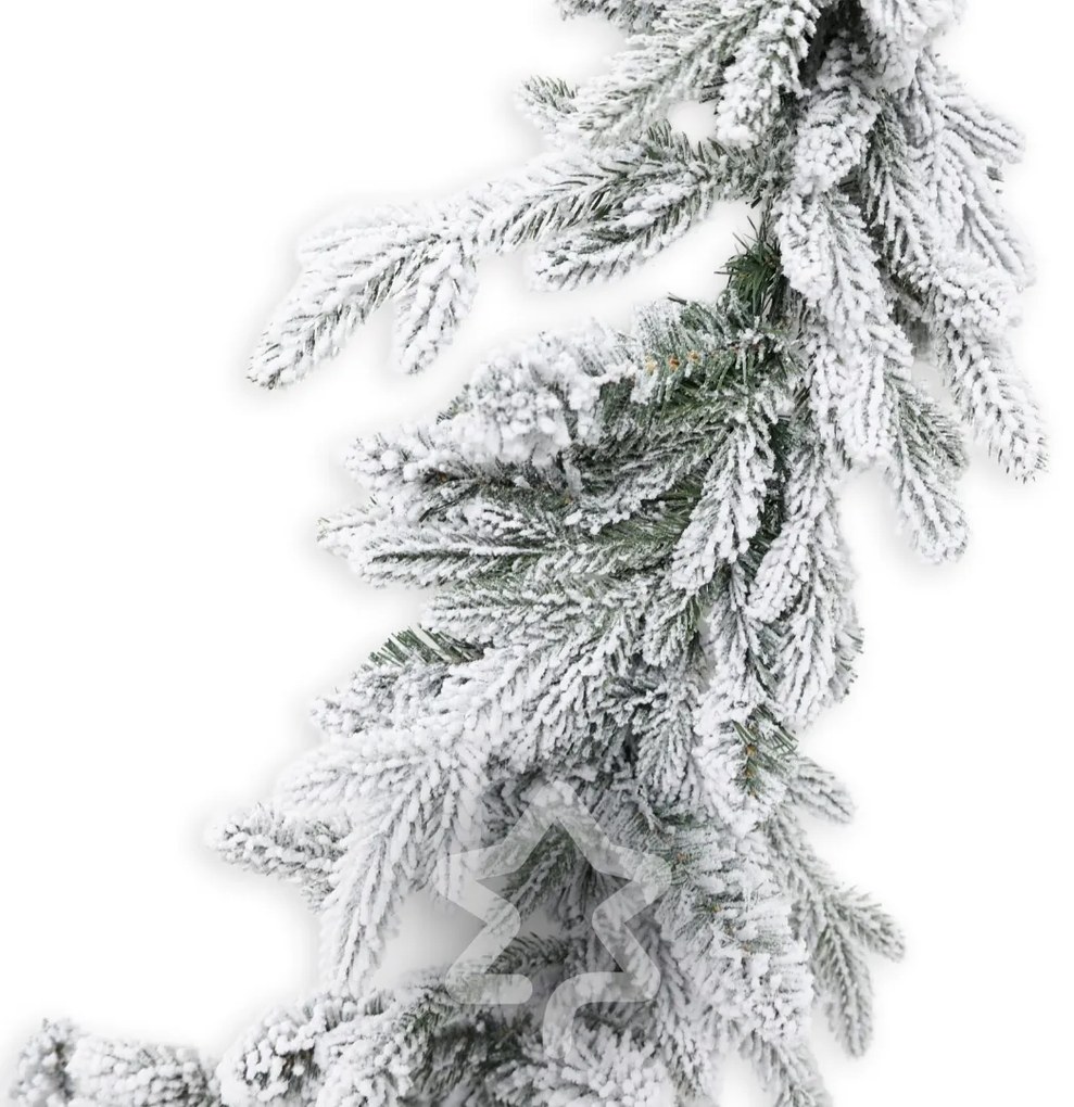 Ghirlandă Inzapezita 50 LED 60 cm